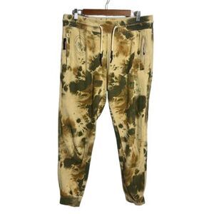 Prps Jogger Sweatpants Men L Camo Tie Dye Logo Drawstring Streetwear